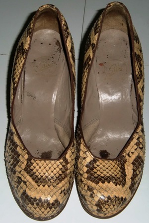 xxM30M 1940s crocodile shoes
